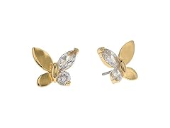 Kate Spade New York Gold Social Butterfly Earrings