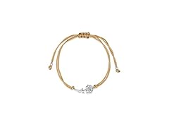 Sterling Forever Birth Flower Bracelet