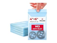 VCI Reclosable Poly Bags 4" x 6", Pack of 50