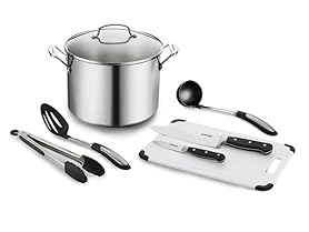 Cuisinart Chef's 10 Qt. Stockpot w/ Essential Tools