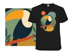 Toucan and Plants