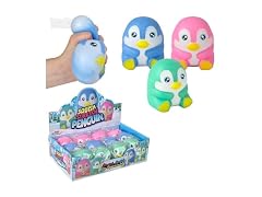 3.5 Inch Squish and Stretch Penguin Toy – 12 Count Display