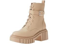 The Drop Women's Koi Lace Up Platform Combat Boots