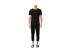 Lacoste Crew Neck 3pack Black (M)