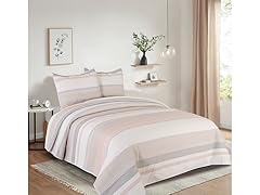 ZEST Home 3 Piece Fashion Quilt Set