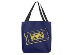 Rewind Me to the 90's Large Tote Bag