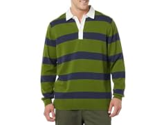Amazon Essentials Sweater, Olive Stripe (XS)
