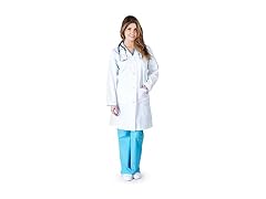 Natural Uniforms (5X-Large) Womens 41 Inch White)