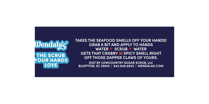 (2 Pack) Wendala's FISH AWAY SCRUBS