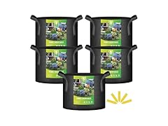 iPower 5Gal Grow Bags 5pk
