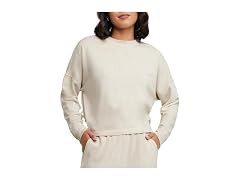 Hanes Women (XS) Originals Fleece Crop Sweatshirt
