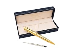 Conklin Duragraph Metal Gold Ballpoint Pen + Refill