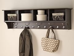 60" Hanging Entryway Shelf, Espresso