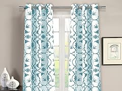 Dawn Victoria Linen Look Window Panels - 76" x 84"