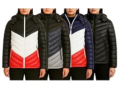 Womens Oversized Quilted Bubble Jacket