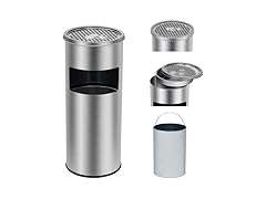 GarveeHome 4.5 gal/17 L Indoor Outdoor Trash Can