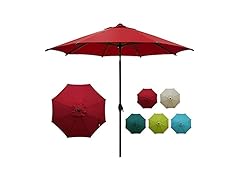 Abba 9ft Patio Umbrella, Color of Choice