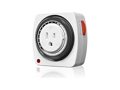 BN-LINK 24-Hour Plug-In Mechanical Timer