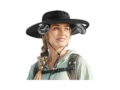 Yiqrgad Sun Hat with Detachable Neck Fan