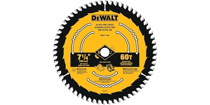 Producto: DEWALT Circular Saw Blade, 7 1/4 Inch - View #6