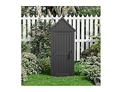 Fancyango Outdoor Resin Storage Shed