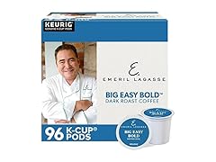 Emeril Big Easy Bold Dark Roast Coffee Pods 96 Ct