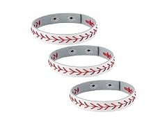 HZMAN Leather Softball Baseball Bracelets By Cuff