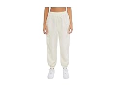 Forever 21  (S) High-Rise Cargo Vanilla Joggers