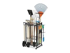 Garden Tool Organizer,3 Tier Yard Storage Rack