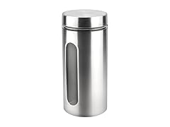 Magefesa Balance 1.26 Qt Stainless Steel Kitchen Canister 