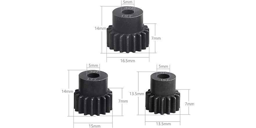 Arrma HD Spur Gear 32P 54T Ingranaggio Centrale Rinforzato Z-AR310404