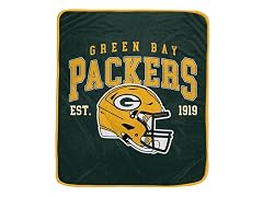 NFL Team Vintage Helmet Cozy Throw (50 x 60)