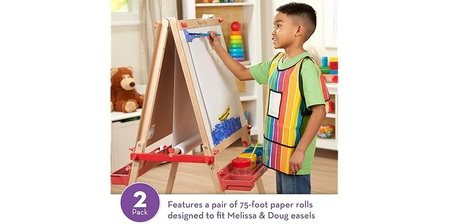 Melissa & Doug Easel Paper Roll (18 x 75') main image 1