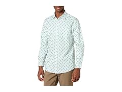 Mens LongSleeve RegularFit Poplin Shirt