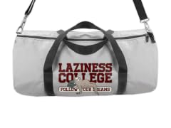 Laziness College Duffle Bag