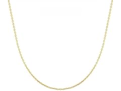 QREEMUU QREEMUU 14K Yellow Gold Rope C