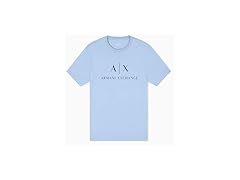 Armani Exchange Mens Classic Crew Logo Tee