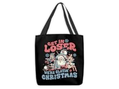 "Slayin Christmas" Large Tote Bag