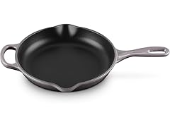 Le Creuset 9" Diameter Cast Iron Skillet Oyster