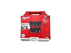 Milwaukee 49-66-7020 SHOCKWAVE 3/4in Dr 6pt Set 8pc