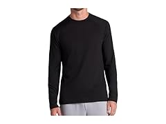 Gaiam Mens Bliss Balance LS Crewneck Top
