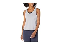 Soffe Dance Crop Tank (M) Ash