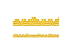 Eureka The Hive Honeycomb Extra Wide Deco Trim, 37 Feet