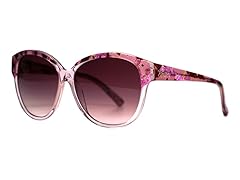 Kensie Kelly Sunglass, Purple/Crystal Lavender