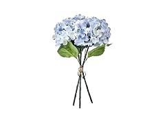 Mikasa Artificial Blue Hydrangea Stem, 18 Inch