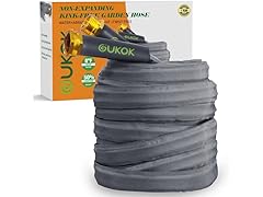 GUKOK 50FT Non-Expanding Garden Hose