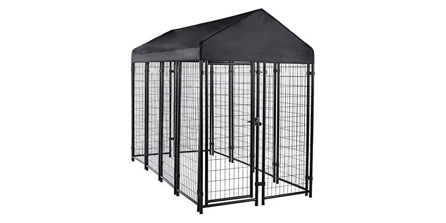 Amazon Basics Welded Rectangular Outdoor Wire Crate Kennel + 240-Ct Dog Poop Bags $147.65 + Free S&H w/ Amazon Prime