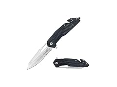 8" Tactical Folding Knife Black