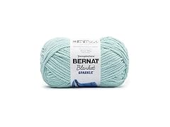 Bernat Blanket Sparkle Yarn-Aqua
