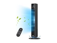 Abolee Tower Fan for Bedroom, Quiet Floor Fan